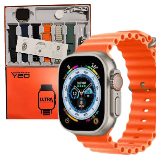 Y20 Ultra Smart Watch - 7straps