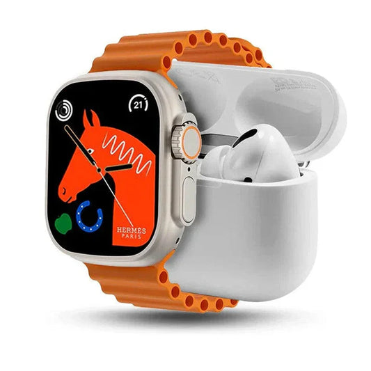 i20 Ultra Max Smart Watch with Airpods