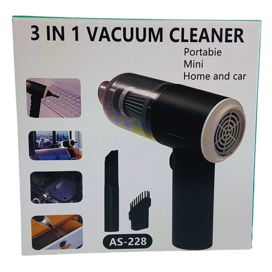 3 In 1 Portable Vacuum Cleaner - Duster Blower