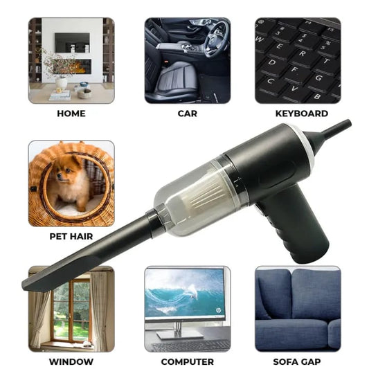 3 In 1 Portable Vacuum Cleaner - Duster Blower