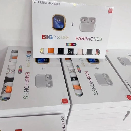 Smartwatch & Earbuds Combo